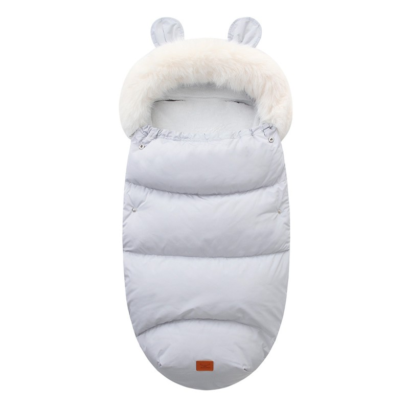 Sleeping Bag Factory - Winter Velvet Padded Button Closure