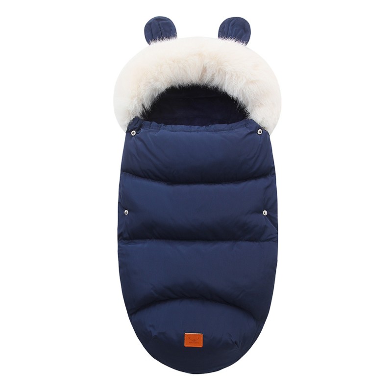 Sleeping Bag Factory - Winter Velvet Padded Button Closure