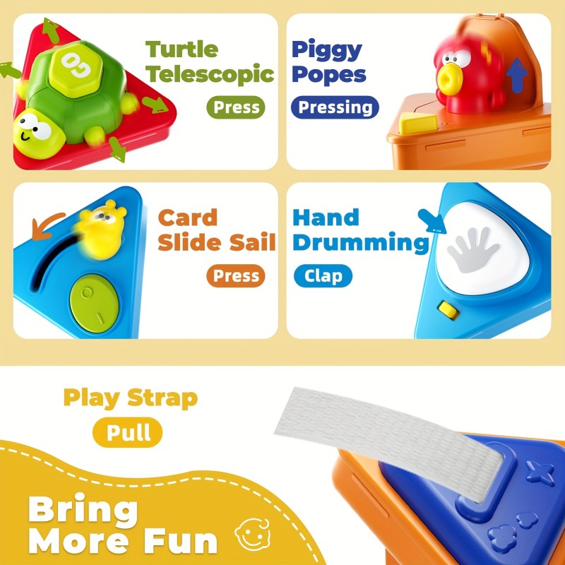 Activity Cube Factory - 20-in-1 Busy Board Baby Educational Toy