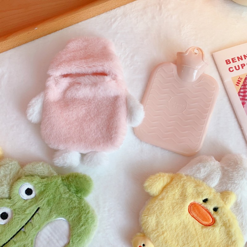 Hot Water Bag Supplier - Rubber Plush Cover Thermal Bottle