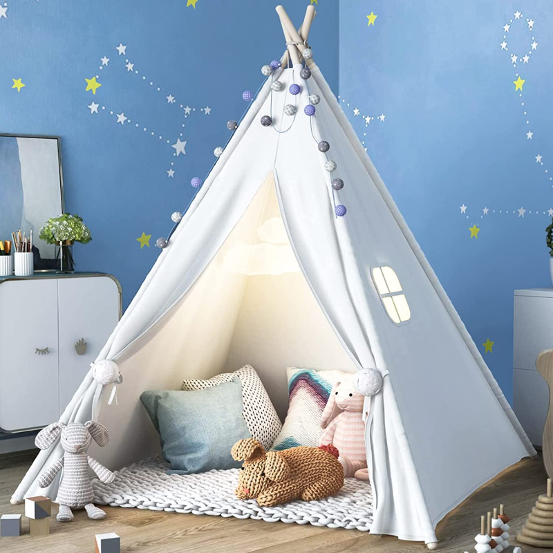 Kids Tent Supplier - Indoor Outdoor Canvas Teepee Play