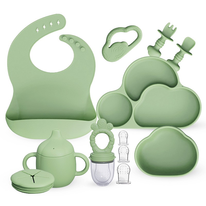 Baby Tableware Factory - Food Grade PVC Free Silicone Set