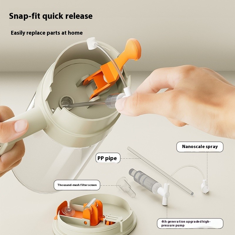 Oil Pot Manufacturer - 650ML Glass Spray Pour Atomization