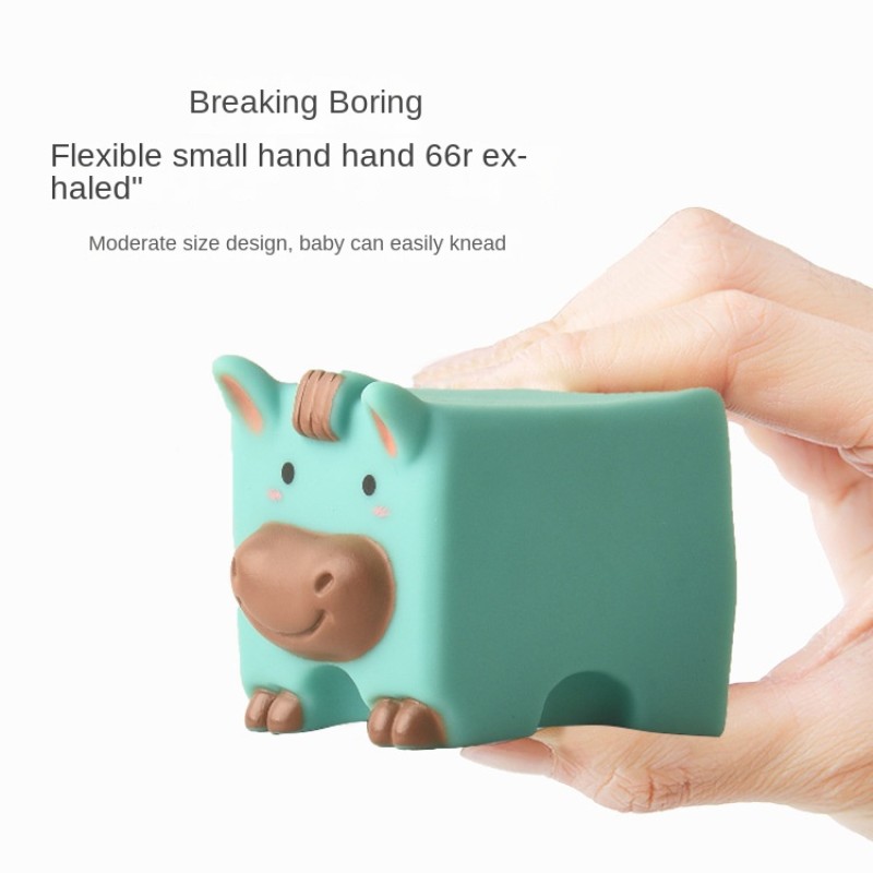 Bath Toy Supplier - Cartoon Animal DIY Grab Ball Bite