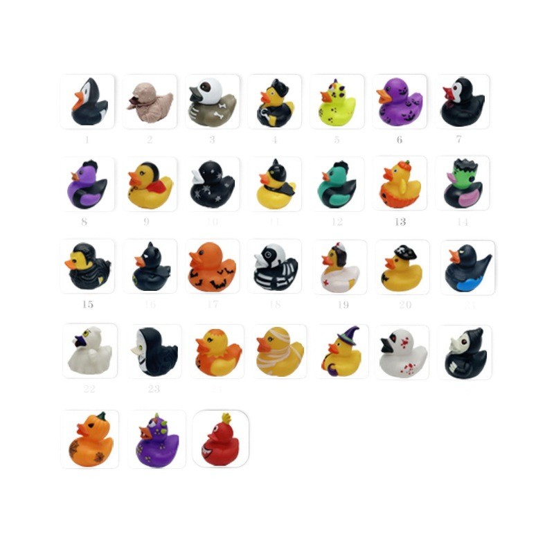 Rubber Duck Supplier - Halloween Little Yellow Beach Ornament