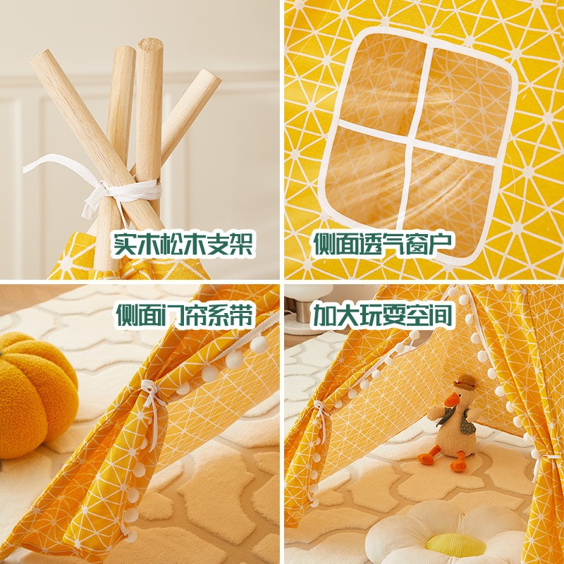 Kids Tent Factory - Foldable Soft Cloth Playhouse Sports