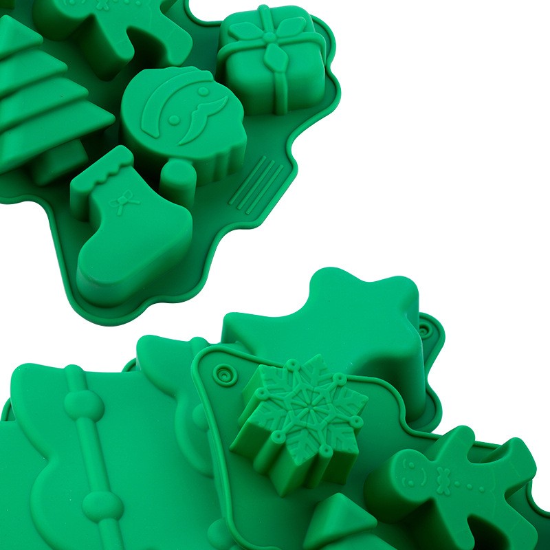 Christmas Mold Supplier - Silicone Tree Gingerbread Snowflake