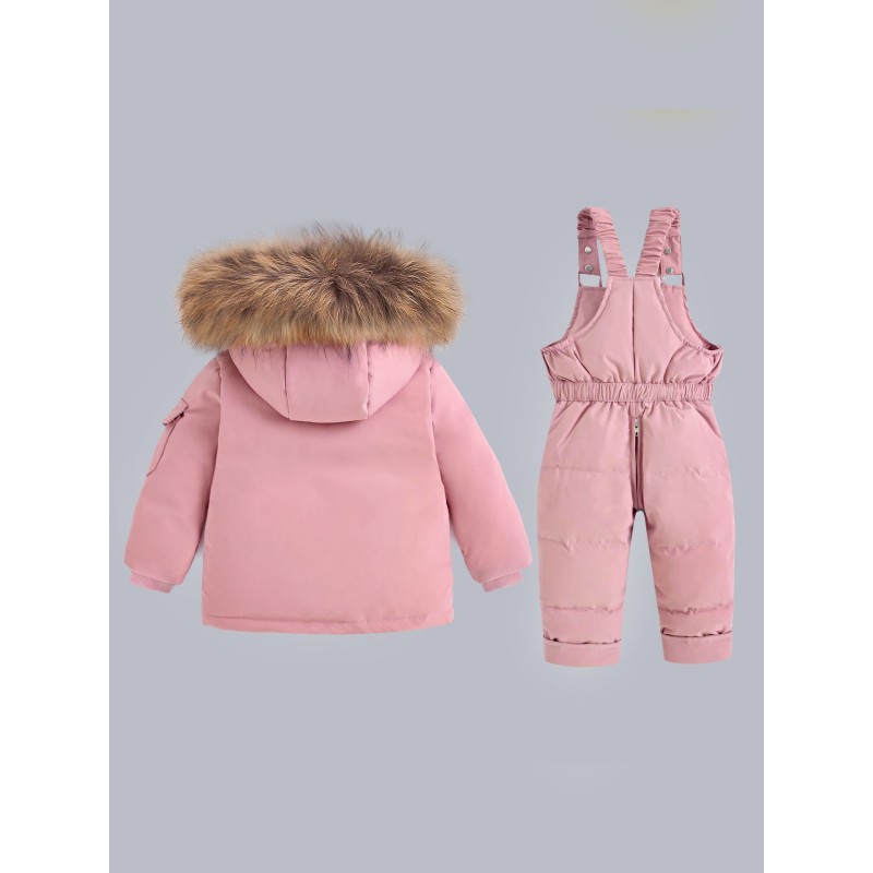 Baby Suit Supplier - Winter Cold-Proof Zipper Jumpsuit 1-5 Years