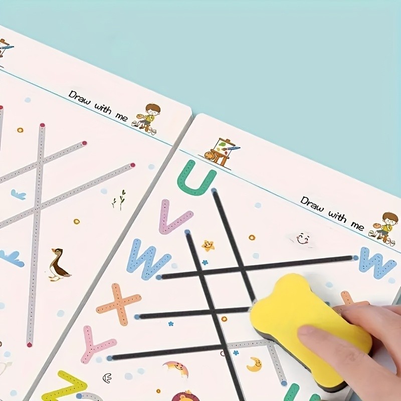 Practice Book Supplier - Reusable Magic Writing Pen Control