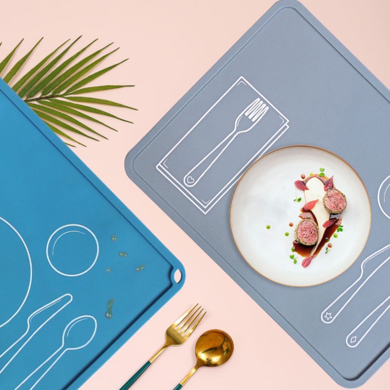 Placemats Factory - Non Slip Silicone Baby Teaching Dining