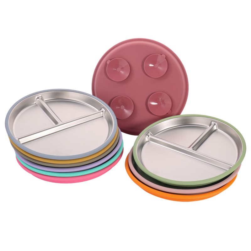 Baby Plate Manufacturer - 304 Stainless Steel Suction BPA Free