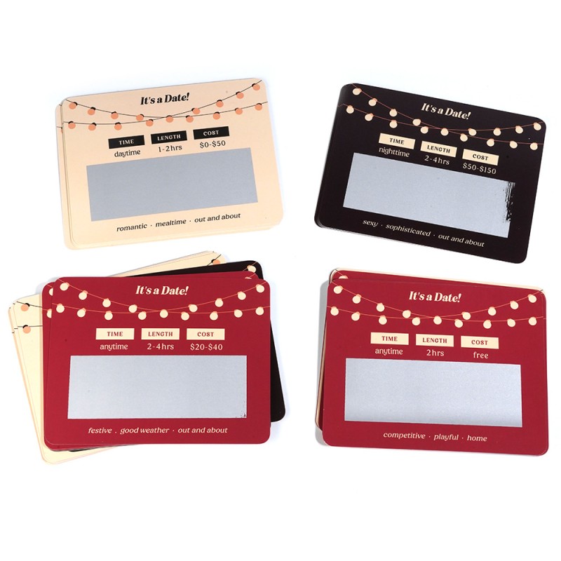 Scratch Cards Factory - Date Night Romantic Couple Games