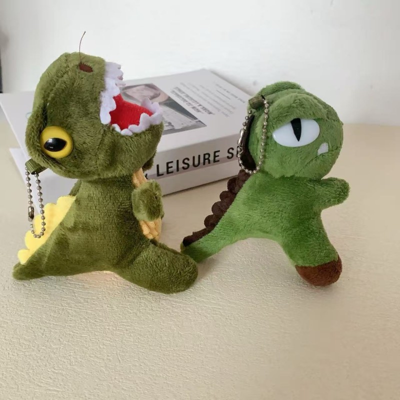 Schoolbag Keychain Factory - Dinosaur PP Cotton Plush Backpack