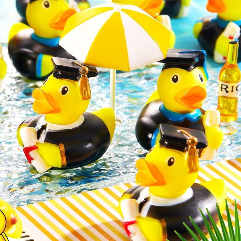 Rubber Duck Factory - Plain Bulk 3 Inch PVC Bath Toy