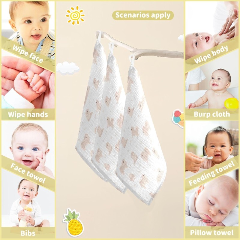 Baby Wipes Manufacturer - Natural Cotton Puppy Face Towels