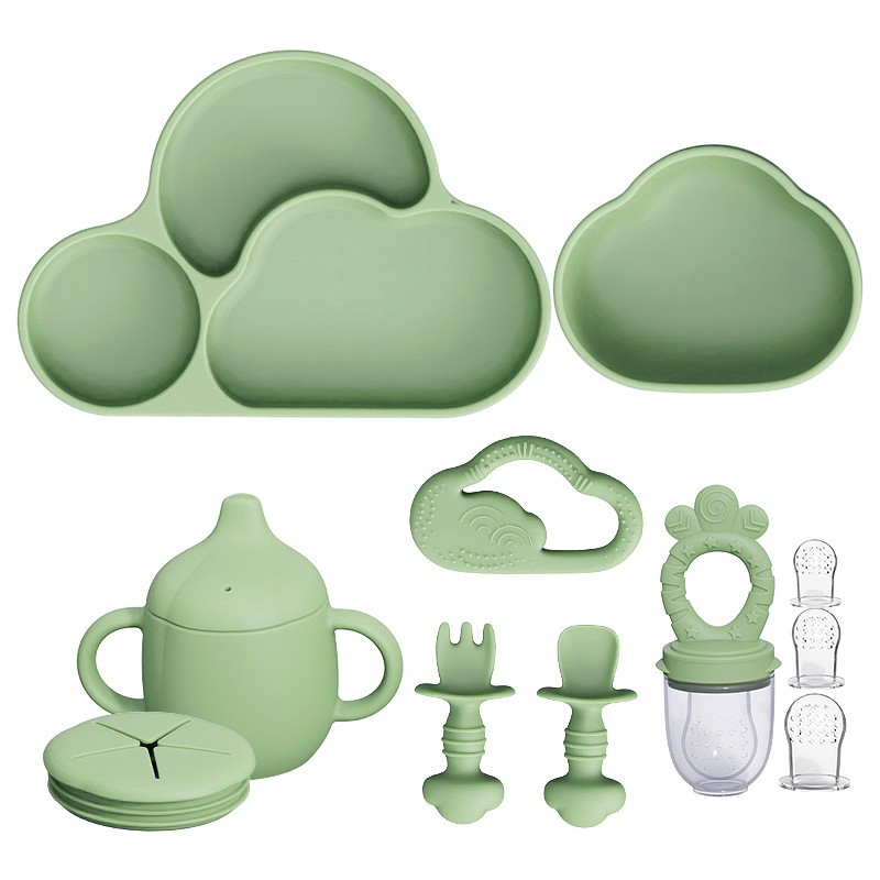Baby Tableware Factory - Food Grade PVC Free Silicone Set