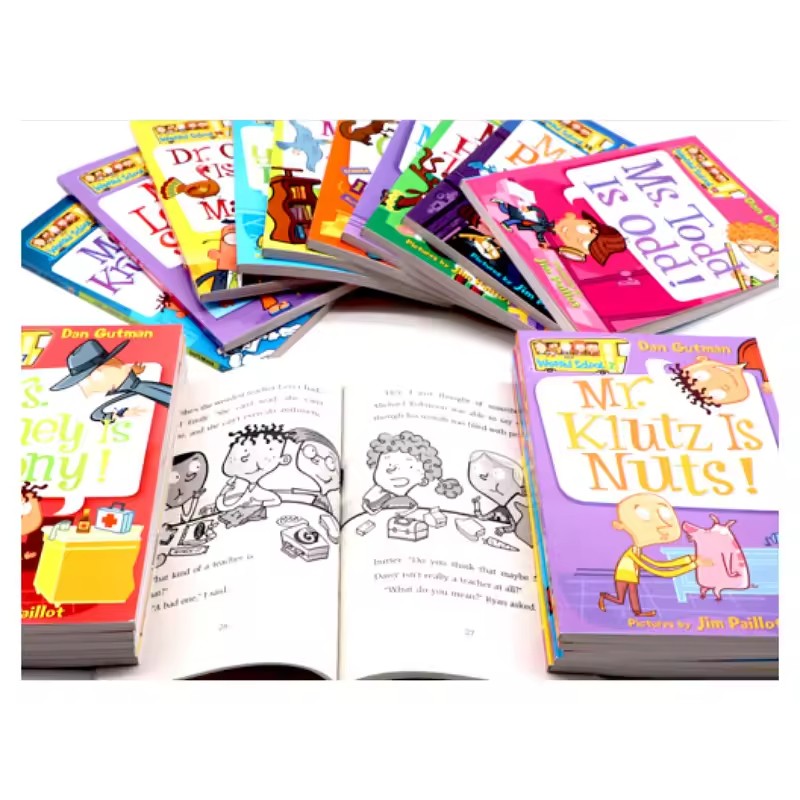 English Books Factory - 21-book Box Set Kids Reading