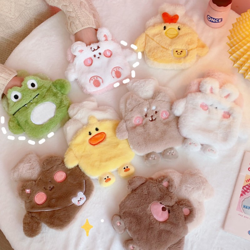 Hot Water Bag Supplier - Rubber Plush Cover Thermal Bottle