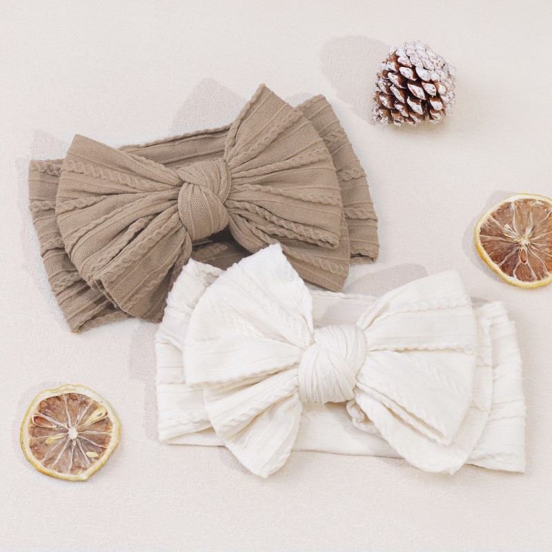 Headband Supplier - European Jacquard Nylon Stretch Baby