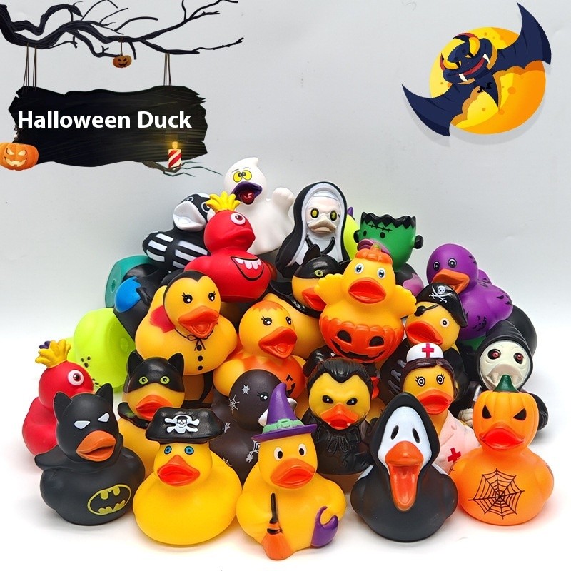 Rubber Duck Supplier - Halloween Little Yellow Beach Ornament