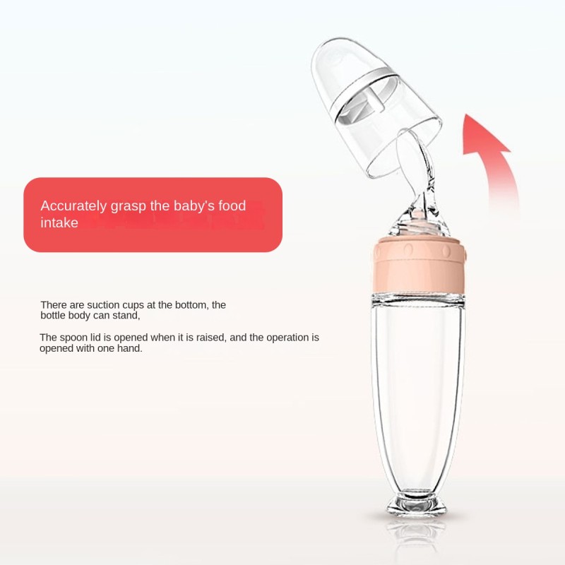 Feeding Spoon Manufacturer - Suction Cup Squeeze Variable Flow