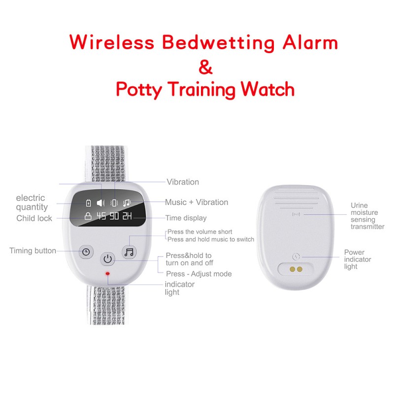 Bedwetting Alarm Manufacturer - Portable Smart Wireless Potty Training