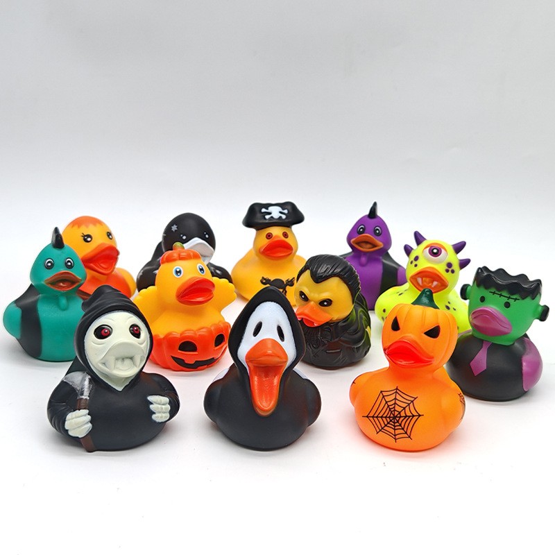 Rubber Duck Supplier - Halloween Little Yellow Beach Ornament