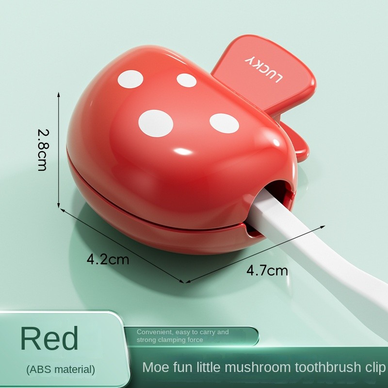 Toothbrush Cover Factory - Mushroom Design Travel Dustproof Cap