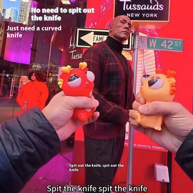 Decompression Toy Factory - PVC Dragon Pinch Squeeze Vent