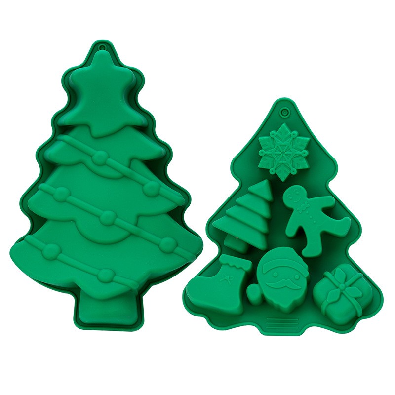 Christmas Mold Supplier - Silicone Tree Gingerbread Snowflake