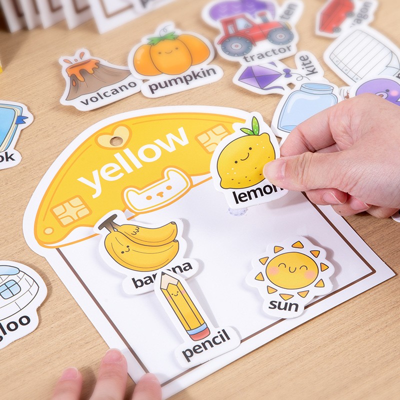 Sticker Book Factory - Handmade Early Education Digital Color