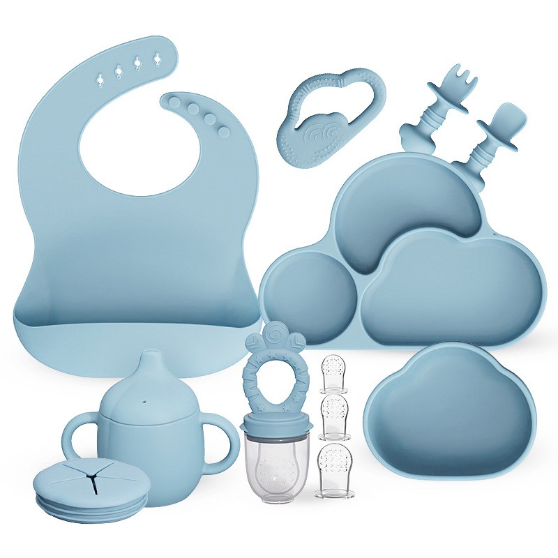 Baby Tableware Factory - Food Grade PVC Free Silicone Set