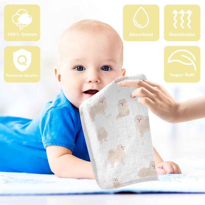 Baby Wipes Manufacturer - Natural Cotton Puppy Face Towels