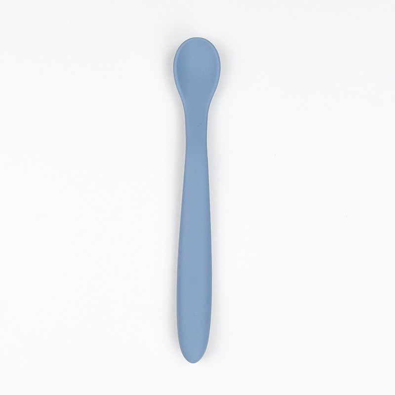 Baby Spoon Supplier - Food Grade Silicone Long Twist Training