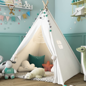 Kids Tent Supplier - Indoor Outdoor Canvas Teepee Play