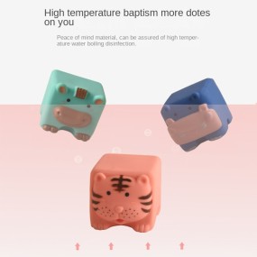 Bath Toy Supplier - Cartoon Animal DIY Grab Ball Bite