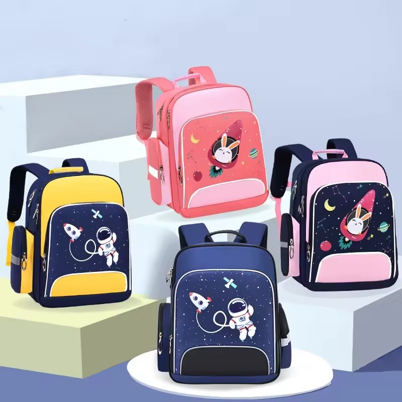 School Bag Supplier - Unisex Waterproof Custom Logo Cartoon