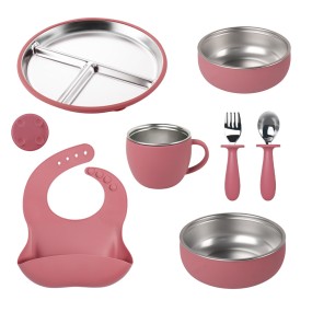 Baby Plate Manufacturer - 304 Stainless Steel Suction BPA Free