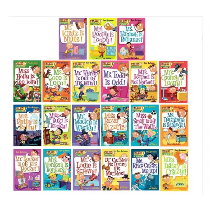 English Books Factory - 21-book Box Set Kids Reading