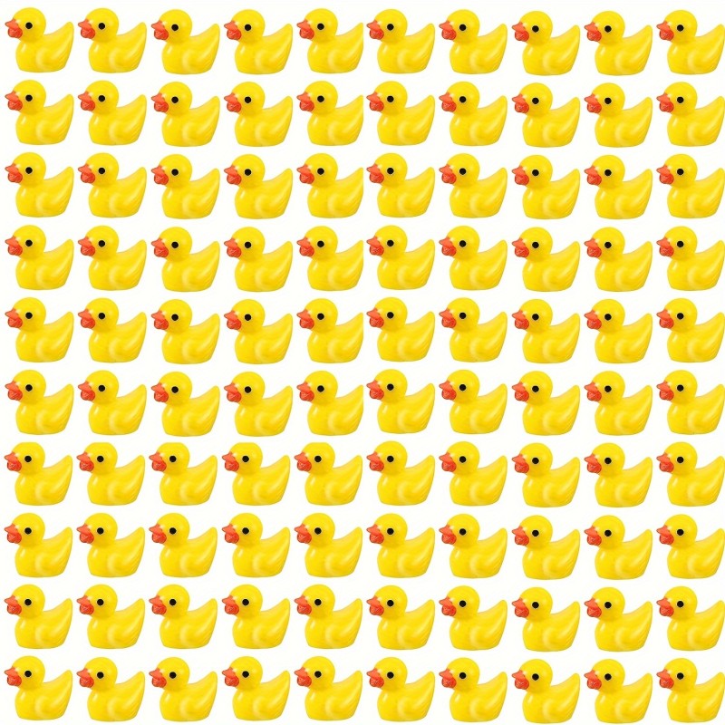 Blind Box Supplier - Mini Resin Ducks Luminous DIY Party Favors