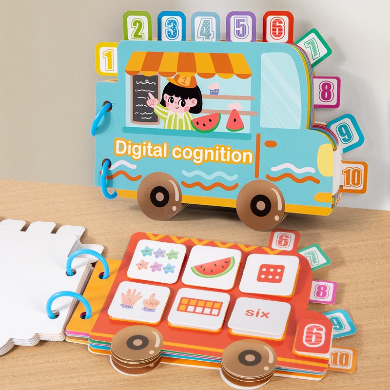 Sticker Book Factory - Handmade Early Education Digital Color
