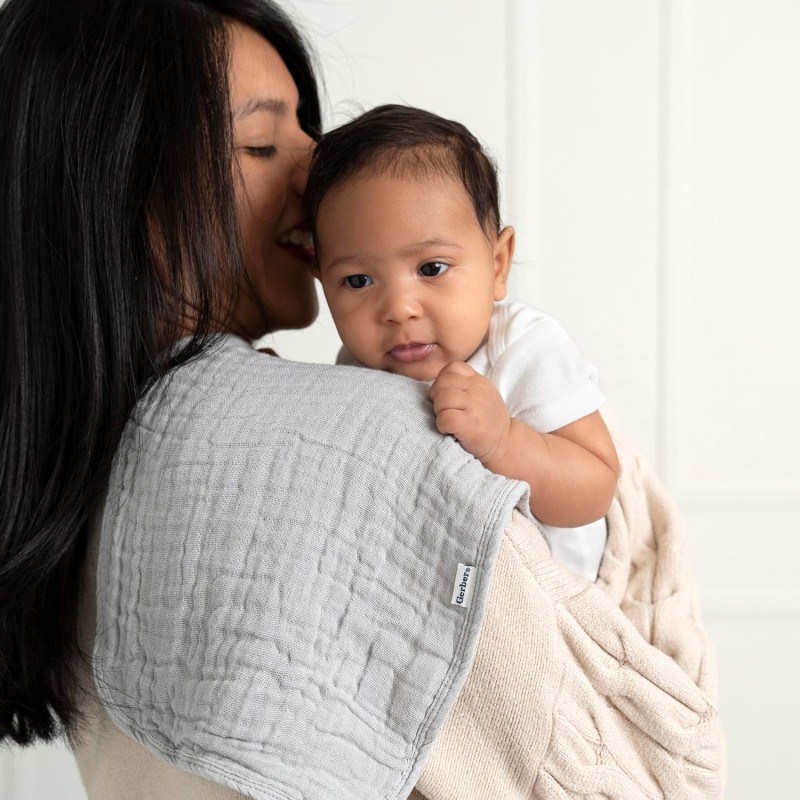 Baby Burp Cloths Manufacturer - Unisex 6-Pack Multi Color