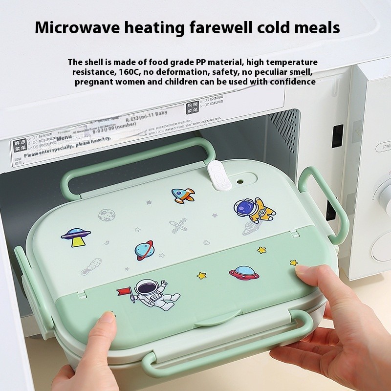 Lunch Box Factory - 316 Stainless Steel Divided Stackable