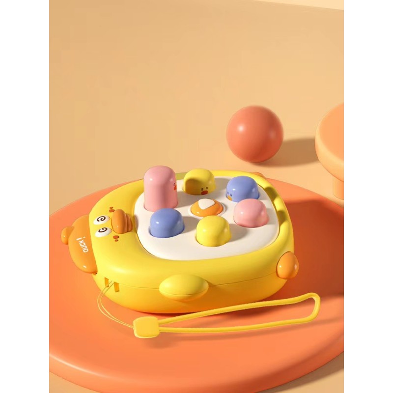 Hammering Toy Factory - Handheld Gopher Machine Music Puzzle