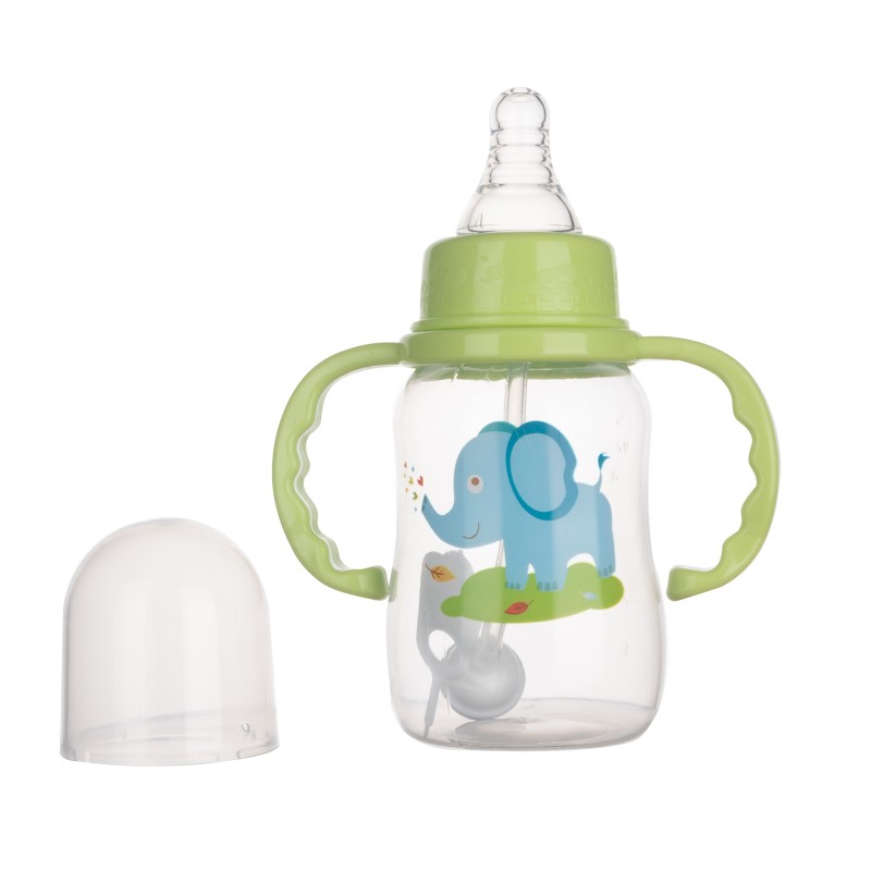 Baby Bottle Factory - PP Plastic Cartoon Pattern 150ml Wholesale