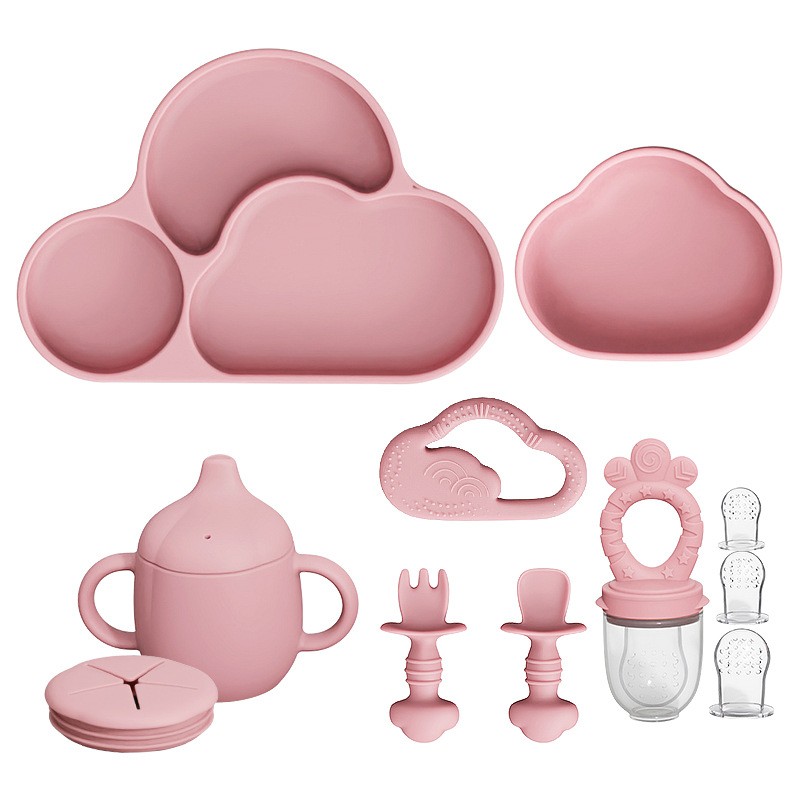 Baby Tableware Factory - Food Grade PVC Free Silicone Set