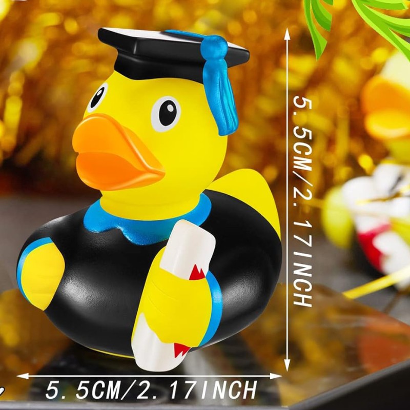 Rubber Duck Factory - Plain Bulk 3 Inch PVC Bath Toy