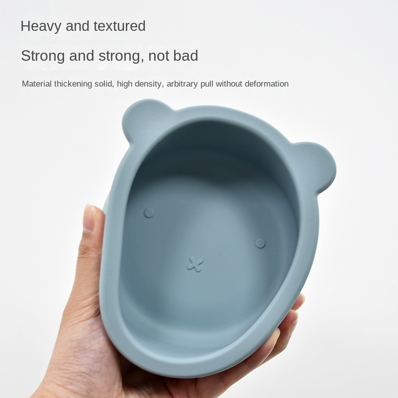 Baby Bowl Supplier - Food Grade Silicone Drop-Resistant Suction
