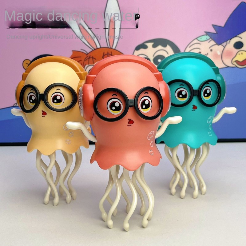 Dancing Toy Supplier - Electric Octopus Lamp Light Music