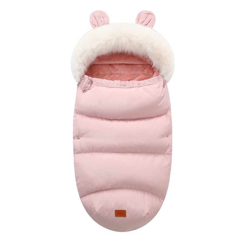 Sleeping Bag Factory - Winter Velvet Padded Button Closure